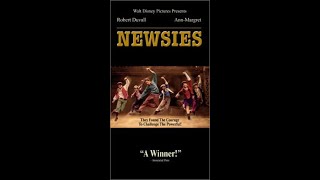 Opening to Newsies VHS 2002 [upl. by Dobbins]