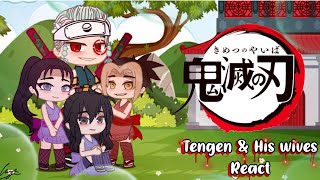 Uzui Tengen amp his wives react to themself  Kny Gacha react  Read desc  By °Carissa° [upl. by Enawd]