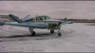 Starting a 1961 Beechcraft N35 Bonanza for the first time in 5 years [upl. by Garap]