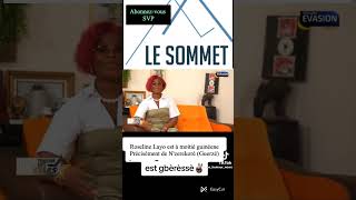 Roseline Layo est à moitié guinéenne [upl. by Kcirdor]