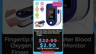 Fingertip Pulse Oximeter Blood Oxygen Saturation Monitor Finger Pulse Oximeter Bar Graphs and Heart [upl. by Ansel870]