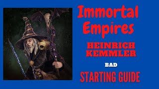 Total War Warhammer III  Heinrich Kemmler starting Guide thats not really a starting guide [upl. by Croom]