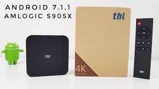 THL 1 Box REVIEW  Amlogic S905X 2GB RAM Android 711 [upl. by Asnerek]