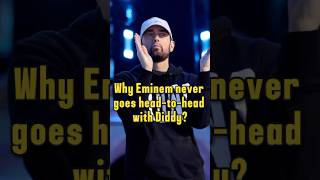 Do you know why Eminem never goes headtohead with Diddy？celebrity rap eminem [upl. by Hnoj]