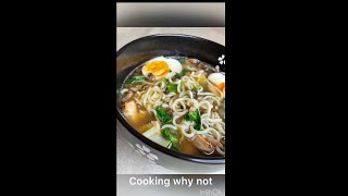 chicken ramen noodle recipes with egg [upl. by Dragde]