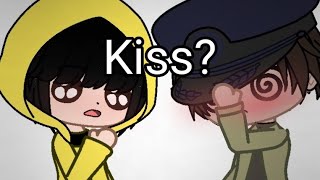 Kiss  pt 2  Little Nightmares 2 Mono x Six GachaClub [upl. by Yaniv]