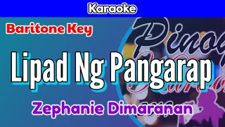 Lipad Ng Pangarap by Zephanie Dimaranan Karaoke  Baritone Key [upl. by Giwdul922]