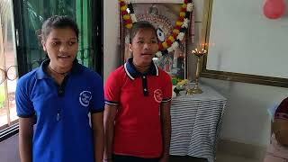 Tribal Song Singing By 9th Class Girls Students HMs Review Meeting viralvideo tribalsong viral [upl. by Syah423]