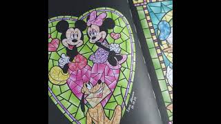 Coloridos Vitraux Disney livrodecolorir coloringbook disney lapisdecor Vitraux coloriage [upl. by Ramled668]