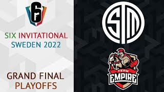 TSM vs EMP Game 1  Clubhouse  Grand Final  Six Invitational 2022 [upl. by Schaper]