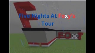 Five nights at foxy TOUR [upl. by Gustie252]