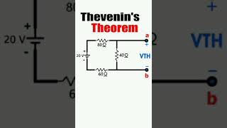 Thevenins Theorem Explained in Hindi  Part2 shorts [upl. by Gorden]