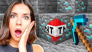 Je PRANK ma COPINE avec des TNT CUSTOM sur MINECRAFT [upl. by Monte295]