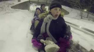 Take a Ride on the Pokagon State Park Toboggan  Indiana DNR [upl. by Dnomad998]