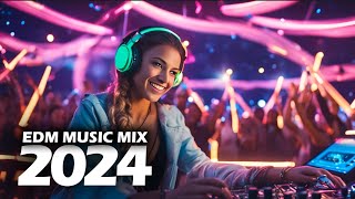 EDM Music Mix Top 2024 🎧 [upl. by Ynaffik274]