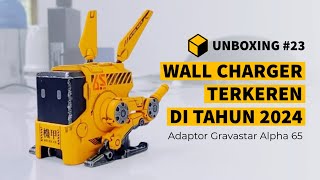 UNBOXING Wall Charger Adaptor Gravastar Alpha 65 Bisa untuk Macbook iPhone iPad dan Semua Gadget [upl. by Trout]