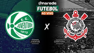 JUVENTUDE X CORINTHIANS AO VIVO  TRANSMISSÃO AO VIVO COPA DO BRASIL 2024 QUARTAS DE FINAL [upl. by Airdnax]