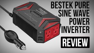 Bestek 300W Pure Sine Wave Power Inverter REVIEW [upl. by Ecirehc163]