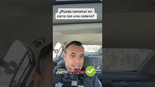 ¿Puedo remolcar mi carro con una cadena [upl. by Sidoon]