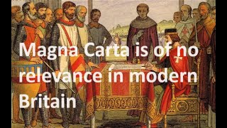 Magna Carta has nothing to do with either Habeus Corpus or freedom of speech [upl. by Warfeld]