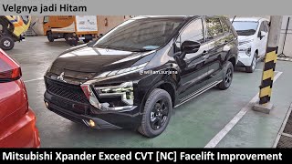 Mitsubishi Xpander Excced CVT NC Facelift Improvement review  Indonesia [upl. by Cicenia]