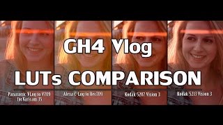 GH4 VLOG LUTs COMPARISON [upl. by Meek150]