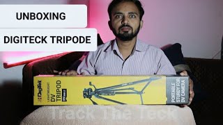 Unboxing Digiteck Tripode digiteck tech india [upl. by Onaicram]