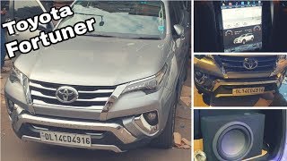 Toyota Fortuner  Accessories  Tesla Music System [upl. by Nimsaj]