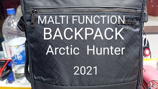 ARCTIC HUNTER MALTI FUNCTION BACKPACK IMO 01875166809 Website wwwevasbdcom [upl. by Godard85]