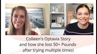 Colleens Optavia story and how she lost 50 lbs after trying multiple times Contact Info Below [upl. by Aehsat6]