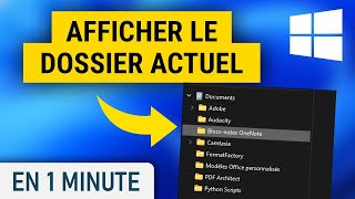 Windows 11  Développer jusquau dossier actif dans lExplarateur de fichiers [upl. by Deeas]