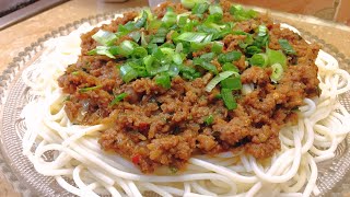 Spaghetti Bolognese Recipe easy and quick   Saimas kitchen [upl. by Anelat244]