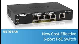 New CostEffective 5port PoE Switch  Business [upl. by Yraek]