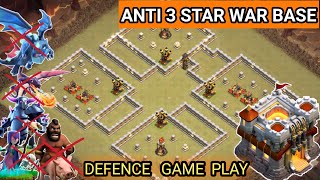 Th11 War Base  Clash of Clans Th11 War Base  Anti e Dag Base Th11  Base Th 11 Terkuat 2024 [upl. by Mis928]