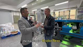 🌟HONTEC FlexiCon Series The MultiSubstrate Flexo Press🌟 [upl. by Dunc]