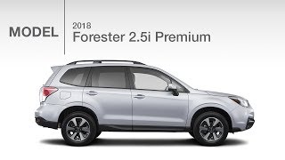 2018 Subaru Forester 25i Premium  Model Review [upl. by Savart973]