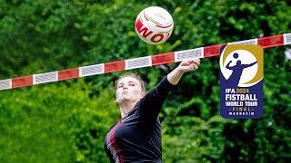 ReLive Die Faustball World Tour in Mannheim Halbfinale der Frauen  SWR Sport [upl. by Aicilegna]