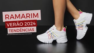 RAMARIM COLEÇÃO VERÃO 2024 SAPATOS E TENDÊNCIAS VERÃO 2024 [upl. by Yeaton271]