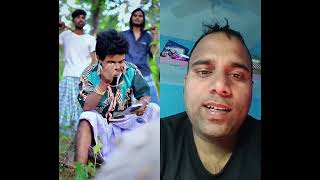 Pushpa ki chaddi 😆😆 comedy reaction funny shorts [upl. by Hatty]