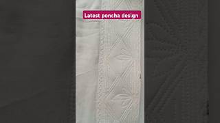 unique latest poncha design for salwartrendingshorts [upl. by Schnur]