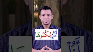 كيف نقرأ أنلزمكموها تعلم القراءة والنطق الصحيح [upl. by Baerman560]