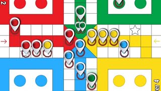 Ludo king gameplay 4 player match [upl. by Ellwood]