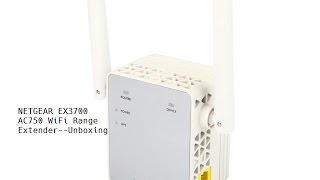 NETGEAR EX3700 AC750 WiFi Range Extender [upl. by Ardnaeed]