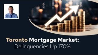 Toronto Mortgage Market Delinquencies up 170 [upl. by Ayanad]