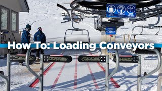 How To Use A Chairlift Loading Conveyor [upl. by Reel]