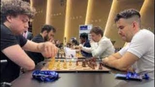 Ian nepo Vs Hans niemans  Rapid Chess team championship [upl. by Larret]