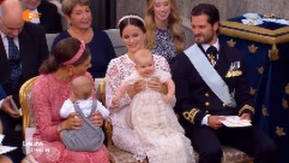 Taufe Prinz Alexander von Schweden  Baptism Prince Alexander of Sweden [upl. by Rena]