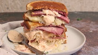 Reuben Sandwiches Leftover Corned Beef [upl. by Gifford]