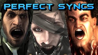 Best music part of every bossfight in MGR with perfect syncs [upl. by Neehahs]