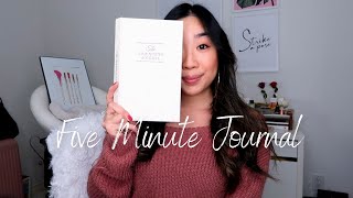 Five Minute Journal Review  How I Have Changed  Samantha Sito [upl. by Evin]